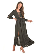 Alissa Black Maxi Dress - Boutique Amore