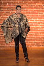 Leopard Print Wrap - Boutique Amore